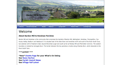 Desktop Screenshot of bardonmillparish.co.uk